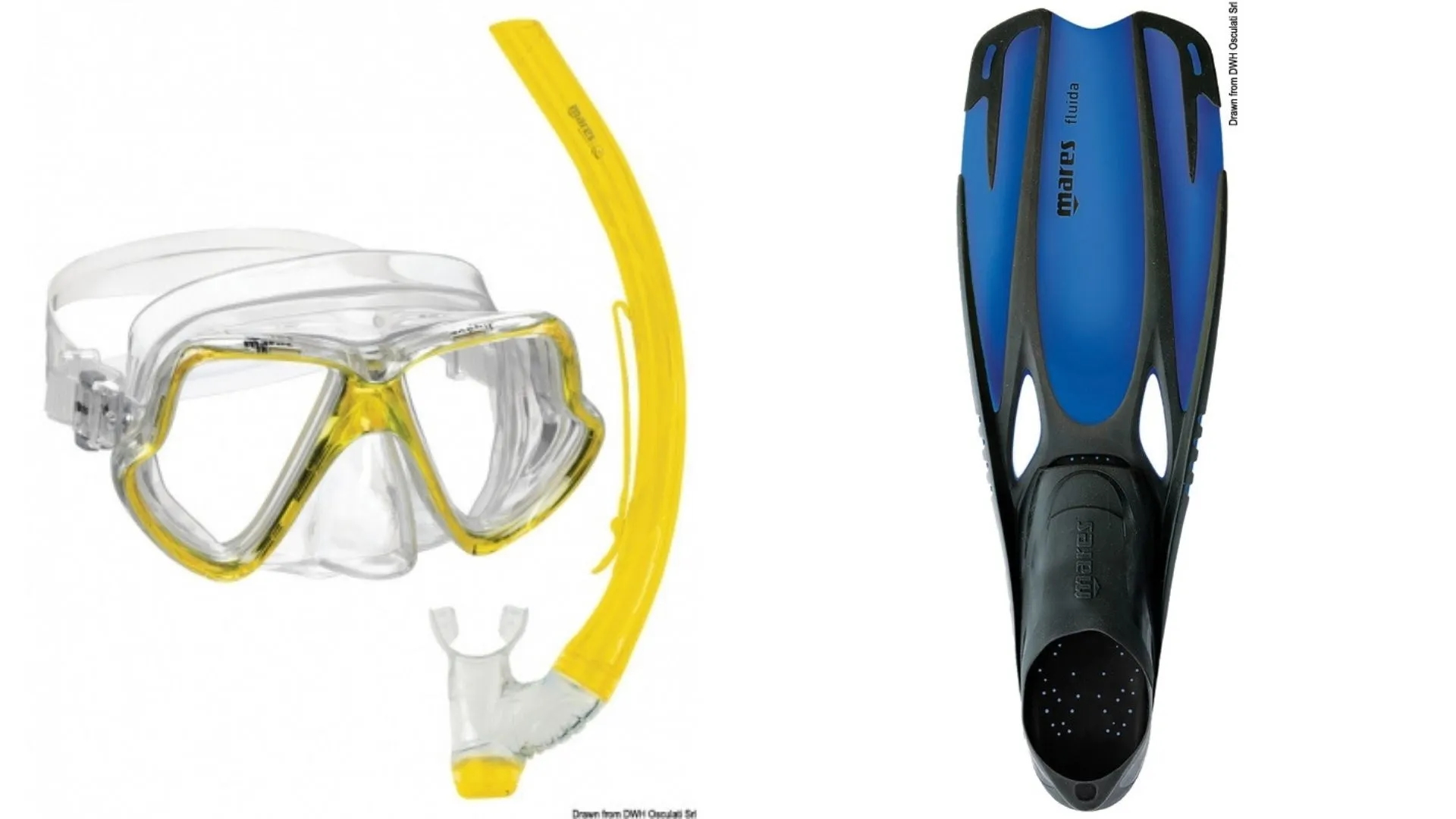 Snorkeling set