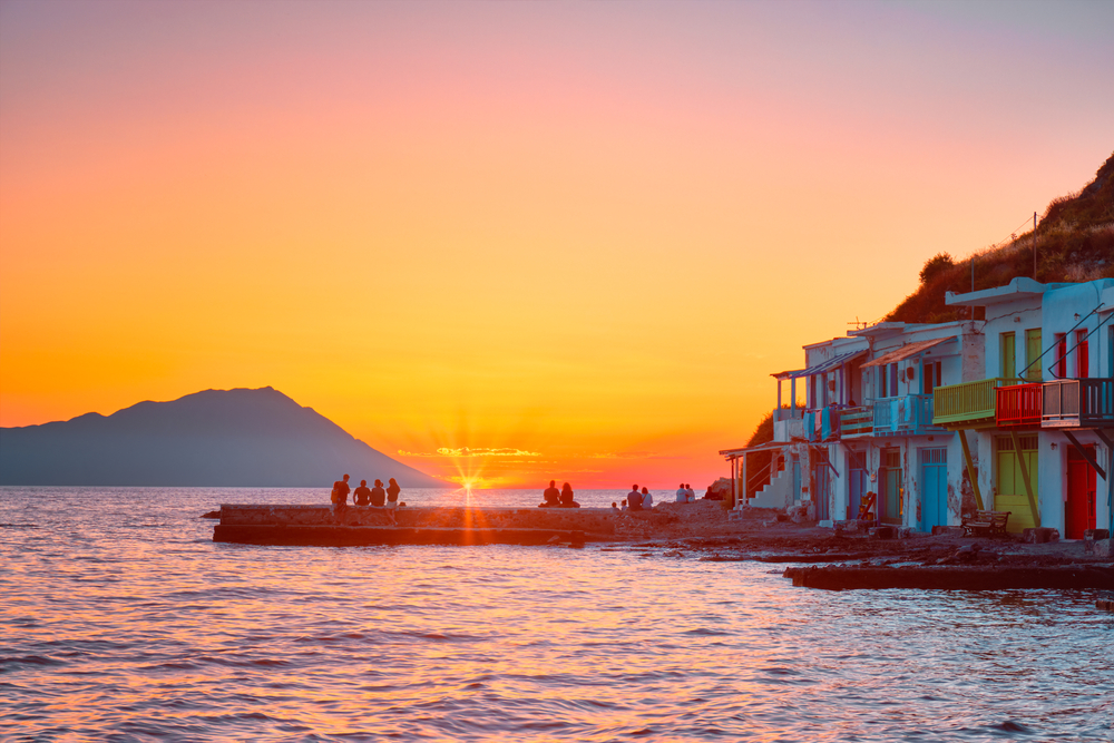 tramoto all'isola di  Milos