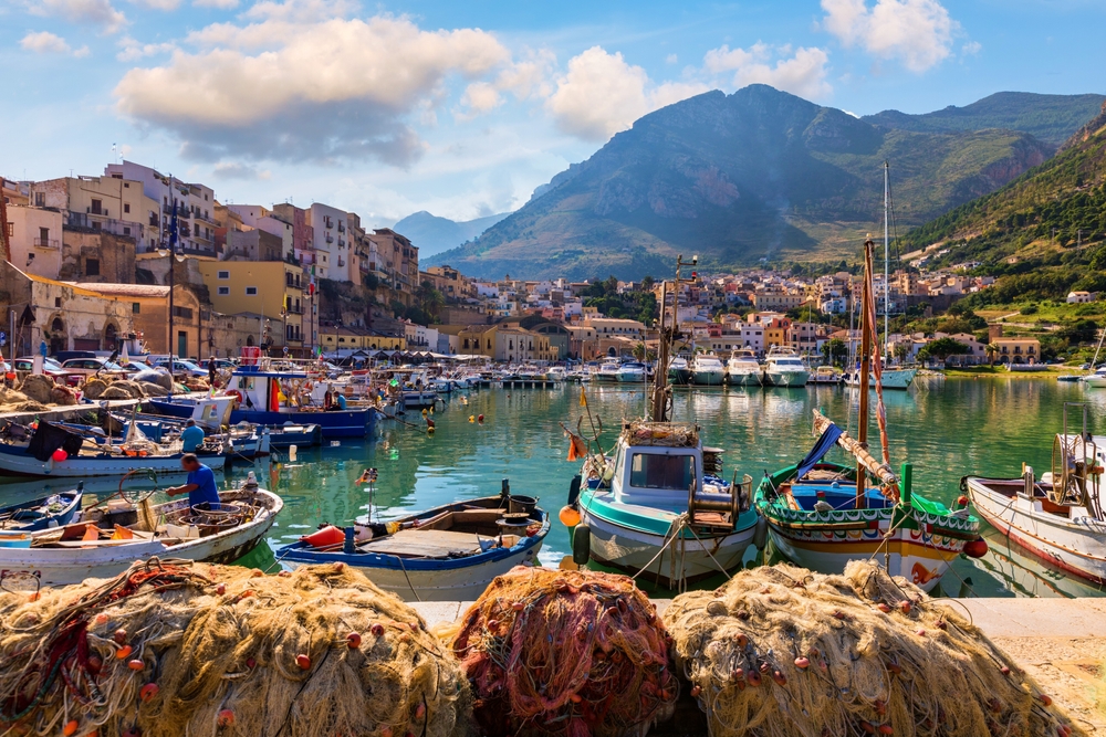 The fishermen's town of Castellammare del Golfo