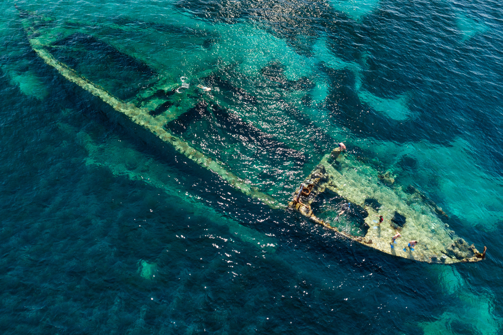 Michelle ship wreck in Dugi Otok