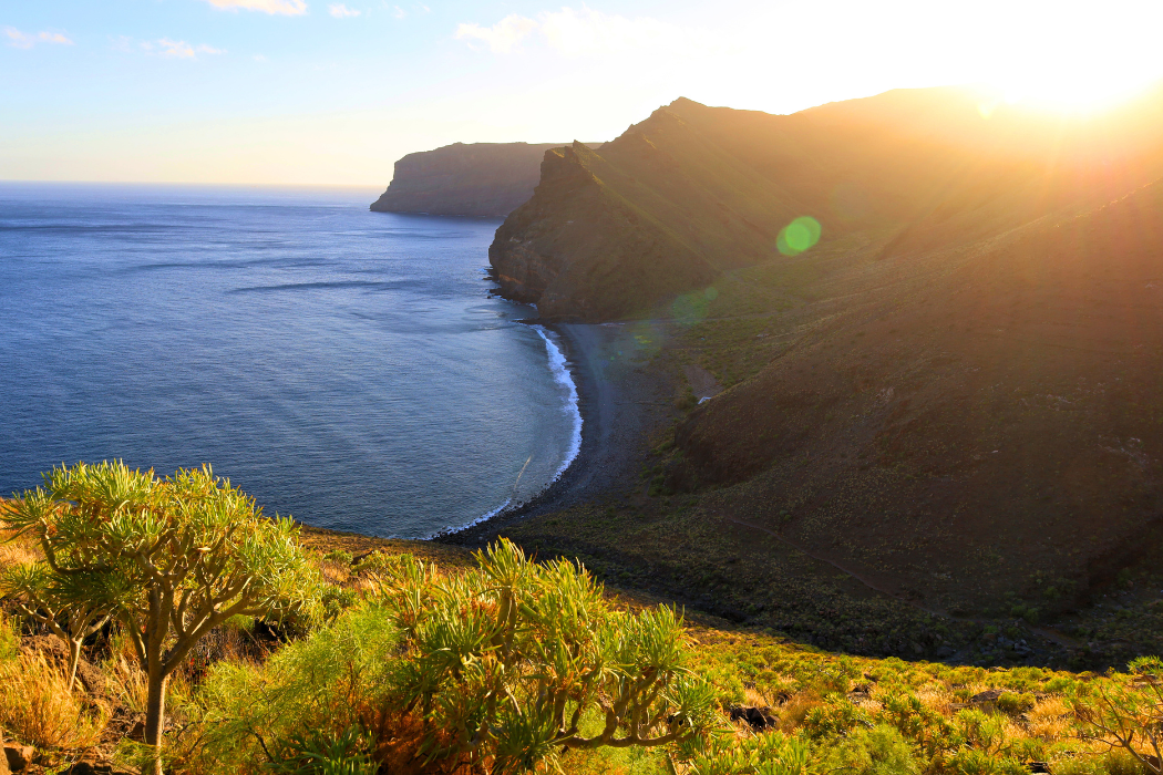 La Gomera's wild cliffs